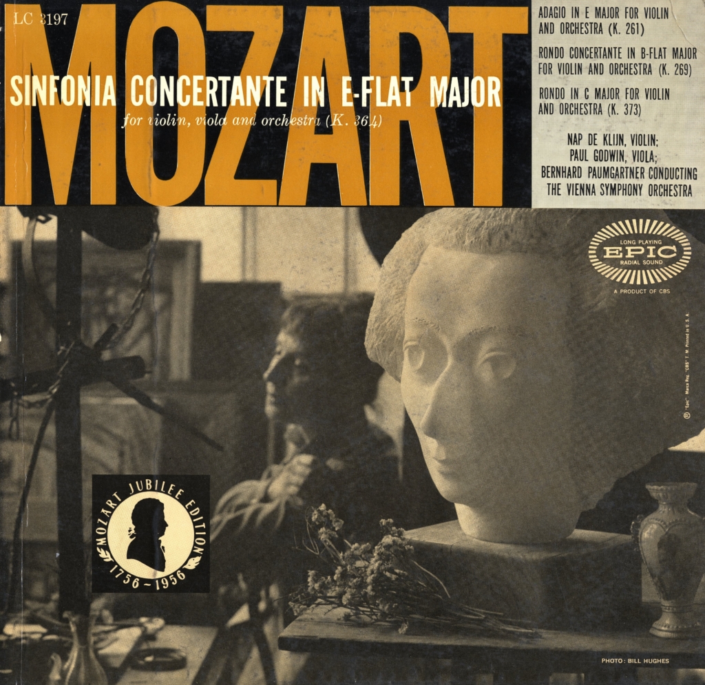 Mozart 261, 269, 364 Front
