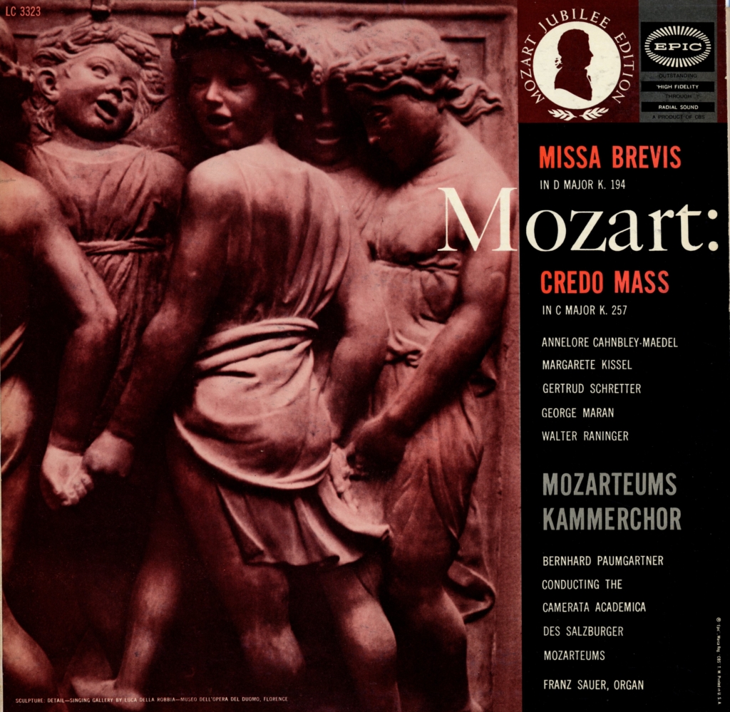 Mozart OP 194 and 257 front