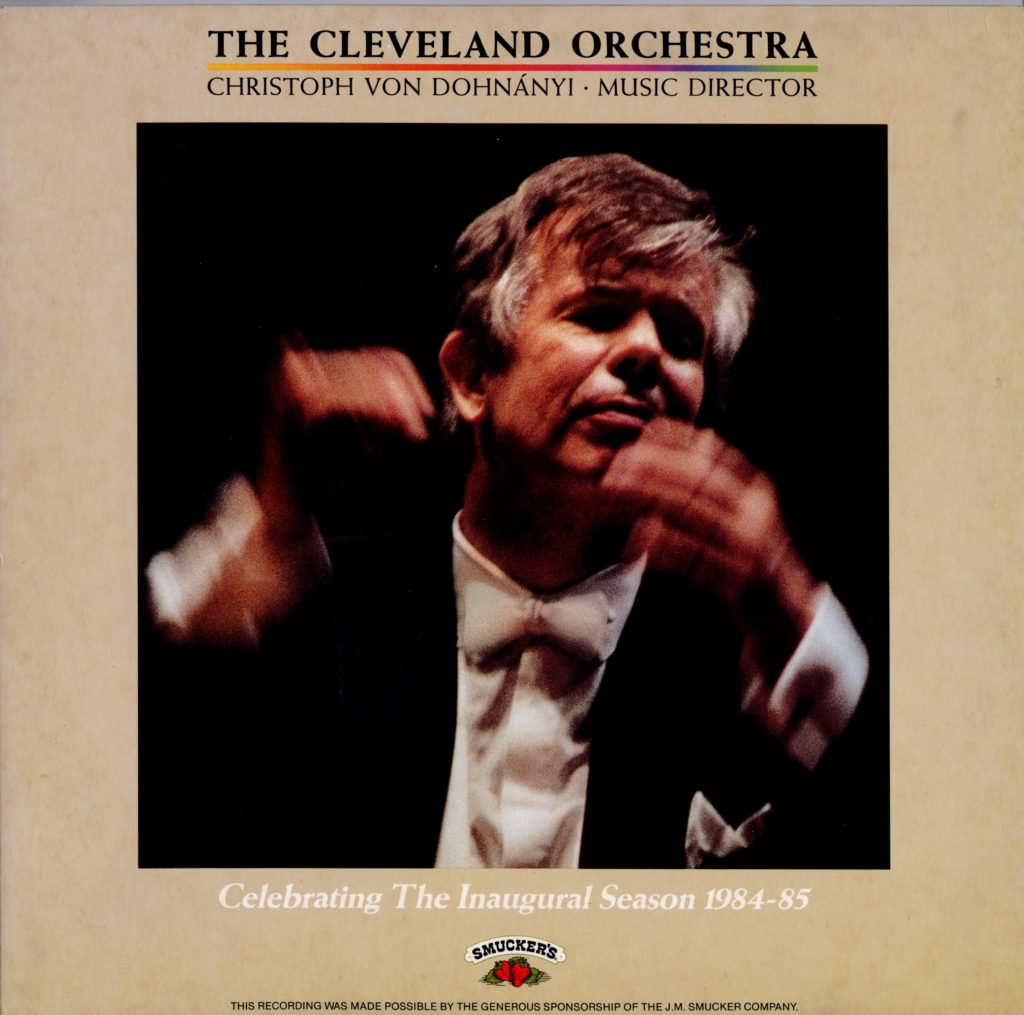 Cleveland Orchestra Dohnanyi front