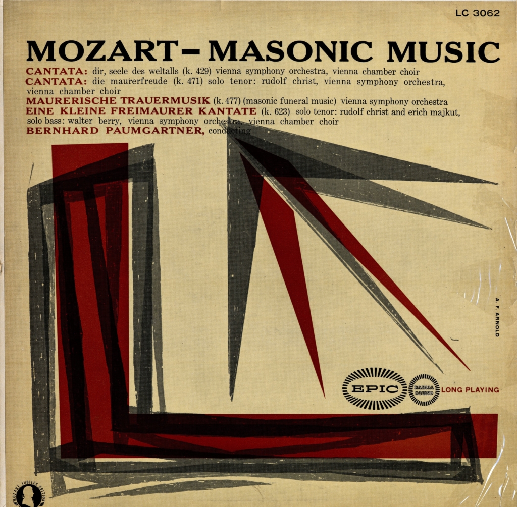 Mozart Masonic Music Front